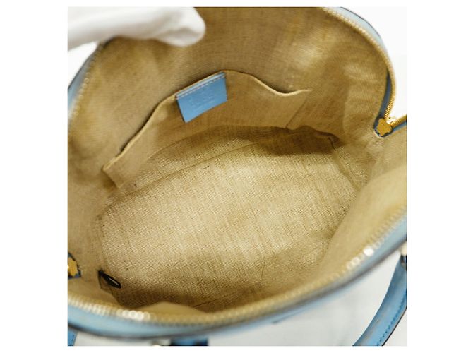 Borsa Gucci Microguccissima Blu - vista 4