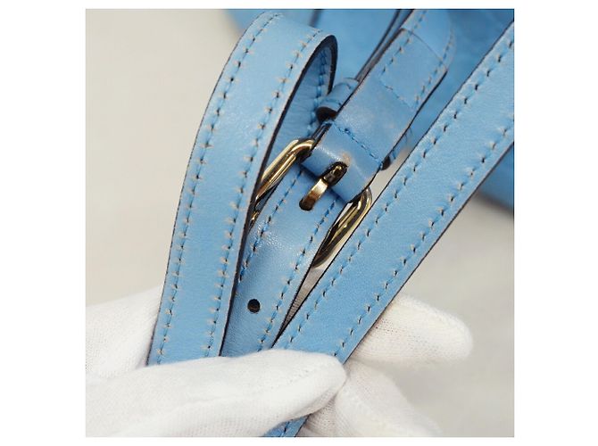 Borsa Gucci Microguccissima Blu - vista 9