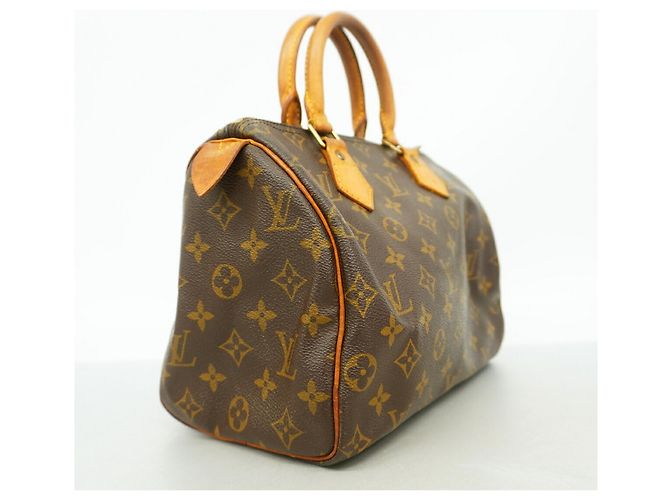 Borsa Louis Vuitton Monogram Speedy 25 Marrone - vista 2