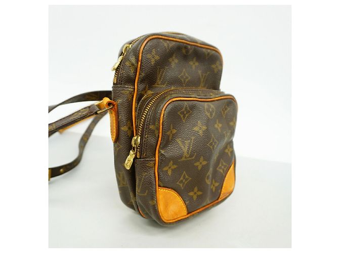 Borsa a tracolla Louis Vuitton Monogram Amazon Marrone - vista 2