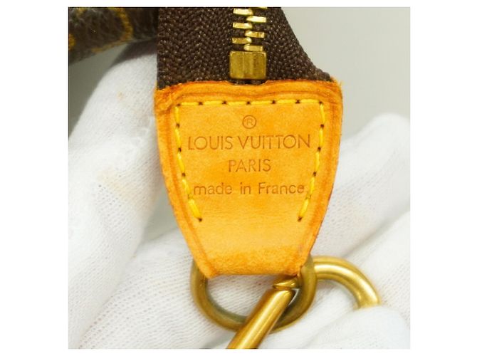 Louis Vuitton Monogram Pochette Accessoires Bag/Pouch M51980 Brown Women's Marrone - vista 5