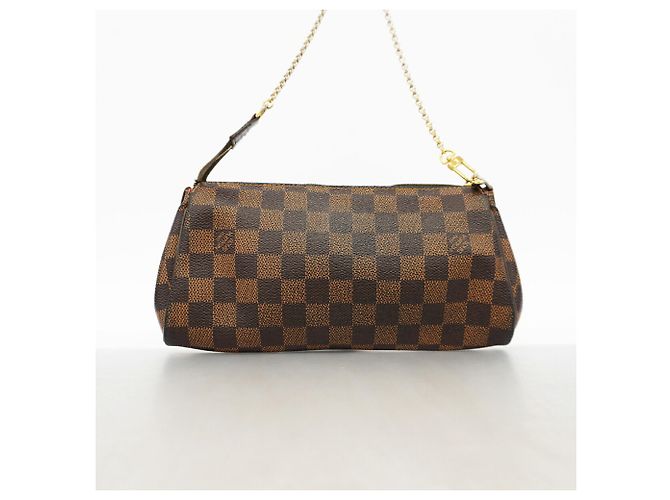 Borsa Louis Vuitton Damier Eva Damier ebene - vista 12