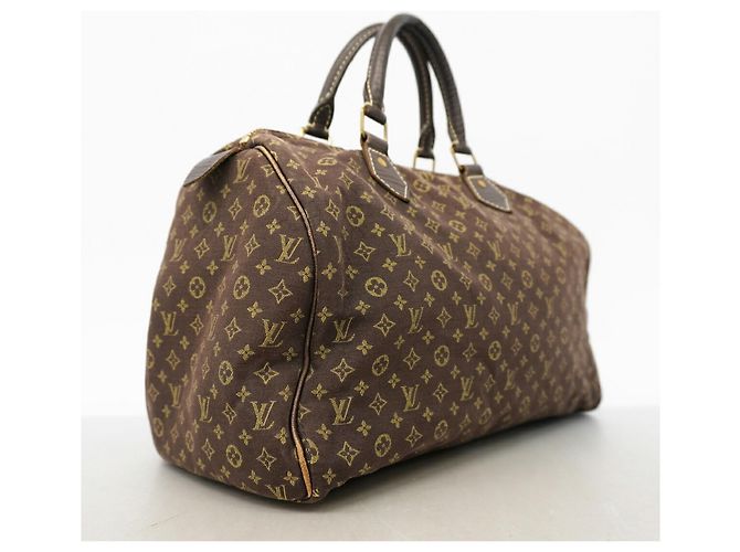 Bolso Louis Vuitton Monogram Mini Lin Speedy 30 Damier ebene - vista 2