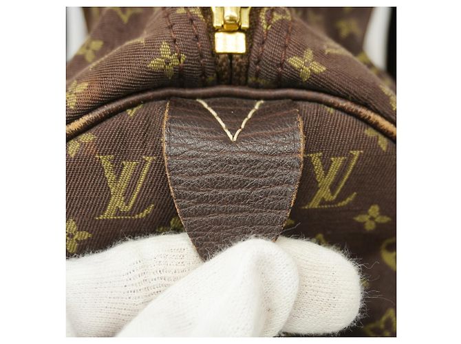 Bolso Louis Vuitton Monogram Mini Lin Speedy 30 Damier ebene - vista 5