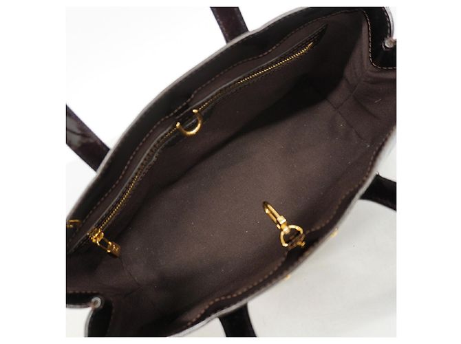 Borsa Louis Vuitton Vernis Wilshire PM - vista 4