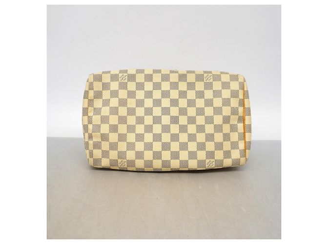 Bolso Louis Vuitton Damier Azur Speedy 30 Blanco - vista 3