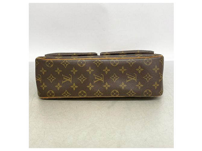 Bolsa de Ombro Louis Vuitton Monogram Vivacite GM Marrom - vista 3