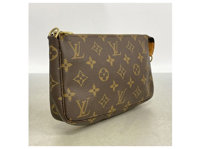 Bolsa Louis Vuitton Monogram Pochette Accessoires Marrom - vista 2
