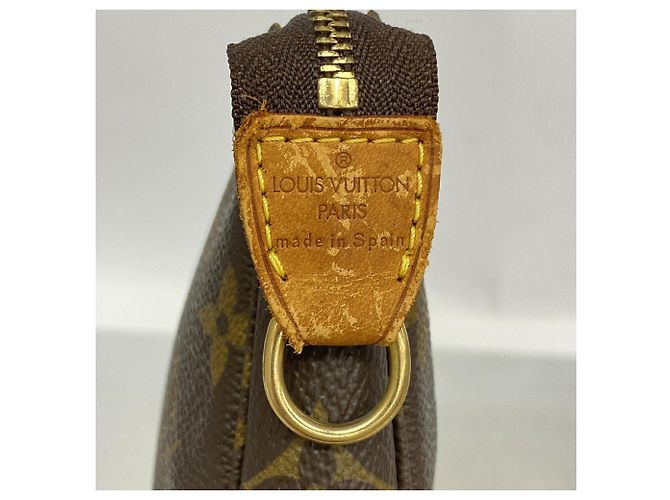 Bolsa Louis Vuitton Monogram Pochette Accessoires Marrom - vista 5