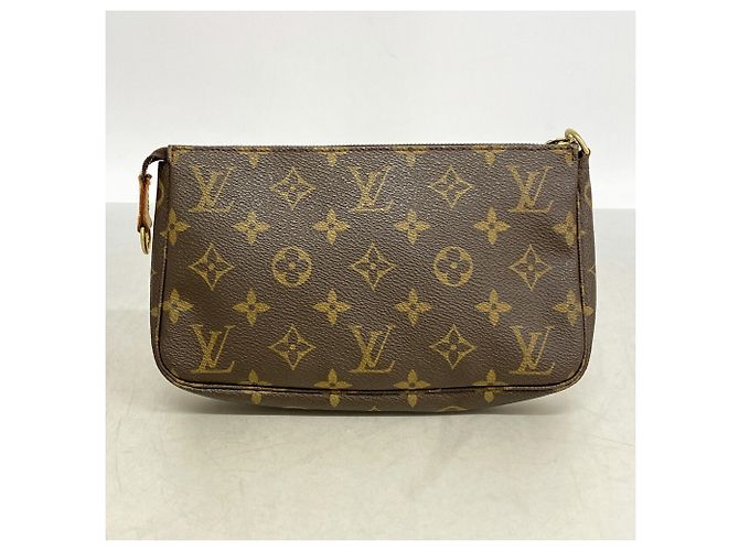 Bolsa Louis Vuitton Monogram Pochette Accessoires Marrom - vista 9