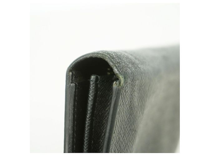 Louis Vuitton Taiga Portefeuille Brazza Long Wallet Grey - view 5