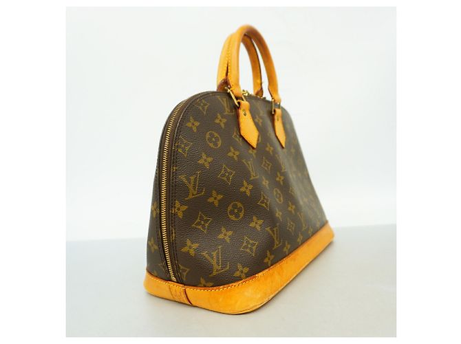 Louis Vuitton Alma Monogram Handtasche M51130 Braun - Ansicht 2