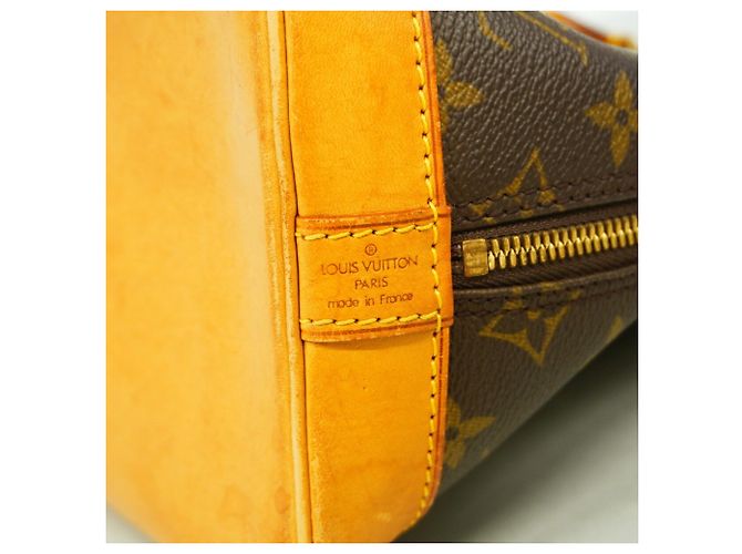 Louis Vuitton Alma Monogram Handtasche M51130 Braun - Ansicht 5