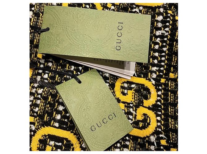 Gucci GG Monogram Tweed-Kleid mit Rüschen - Ansicht 9