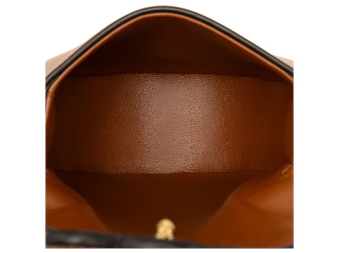 Céline Borsa a tracolla Celine Triomphe Mini Buzas Cuire Marrone - vista 4