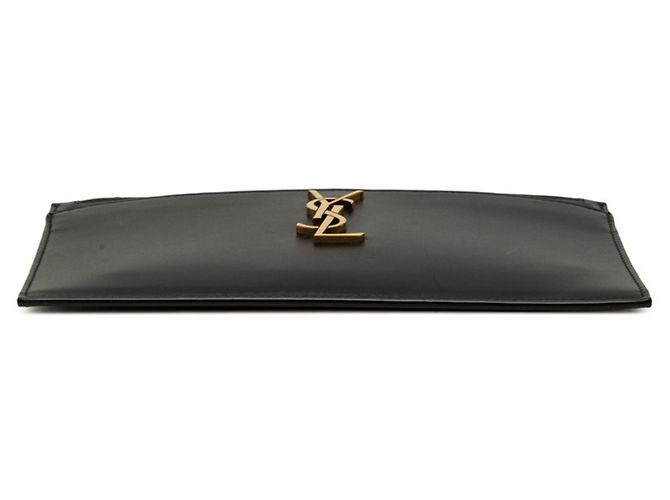 Autre Marque Bolso de mano Saint Laurent YSL Logo Pouch Negro - vista 3