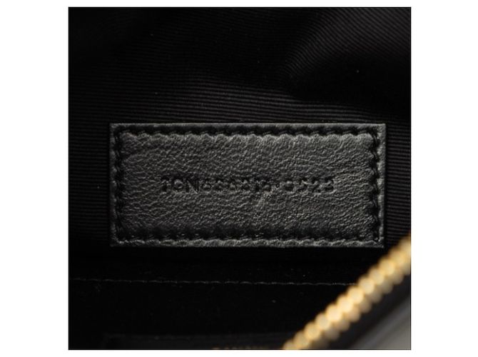 Autre Marque Bolso de mano Saint Laurent YSL Logo Pouch Negro - vista 6