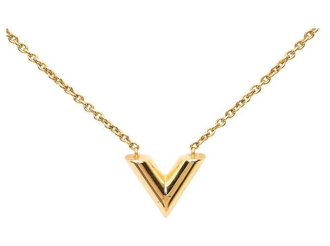 Louis Vuitton Essential V Halskette Golden - Ansicht 2