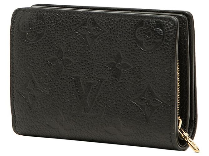 Carteira Bi-fold Louis Vuitton Monogram Empreinte Preto - vista 2