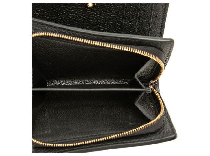 Carteira Bi-fold Louis Vuitton Monogram Empreinte Preto - vista 5