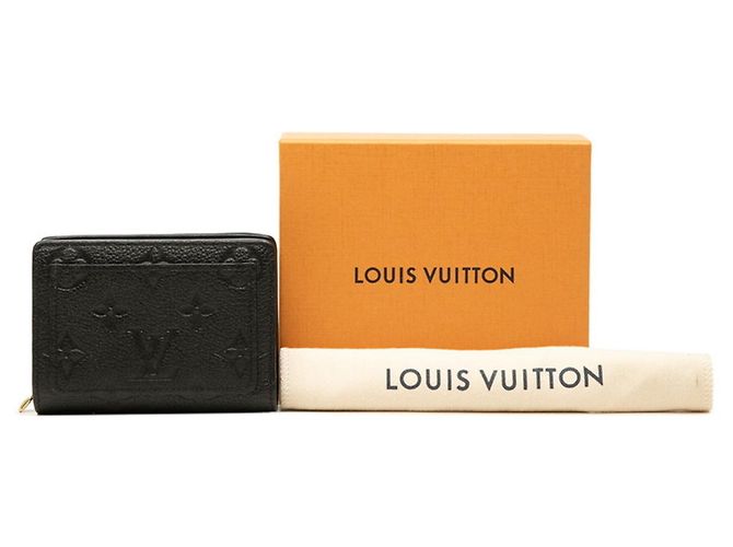 Carteira Bi-fold Louis Vuitton Monogram Empreinte Preto - vista 7
