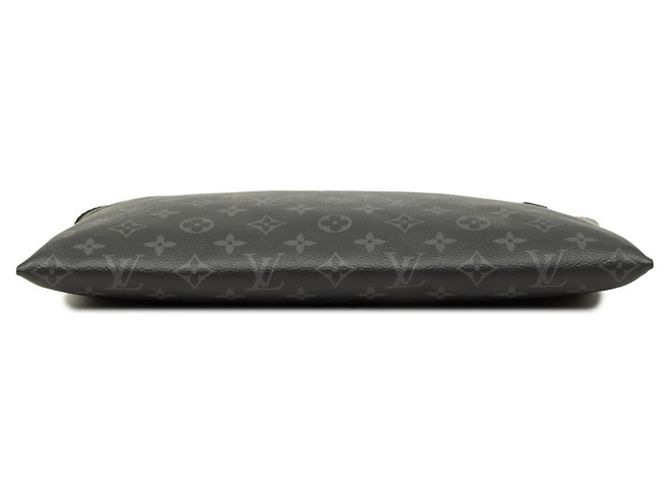Louis Vuitton Monogram Eclipse Pochette Discovery Clutch Bag Noir - vue 3