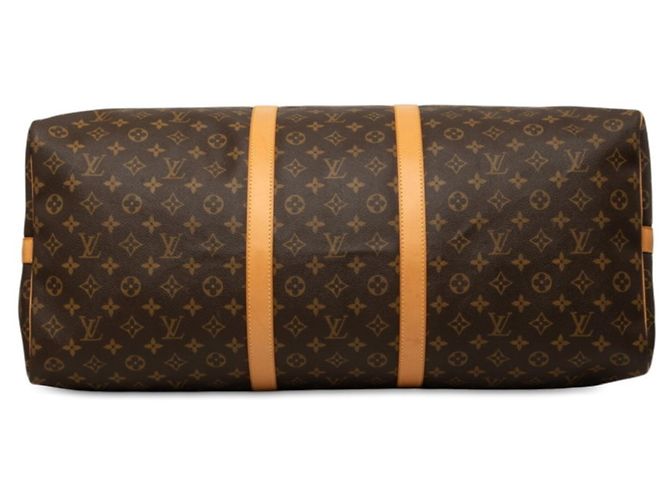 Louis Vuitton Monogram Keepall Bandoulière 60 Tasche Braun - Ansicht 3