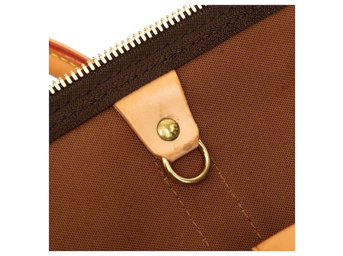 Louis Vuitton Monogram Keepall Bandoulière 60 Tasche Braun - Ansicht 5
