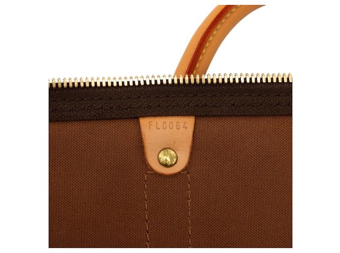 Louis Vuitton Monogram Keepall Bandoulière 60 Tasche Braun - Ansicht 8