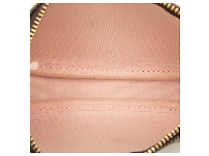 Louis Vuitton Damier Vivienne Mini Pochette Accessoires Marrone Multicolore - vista 4