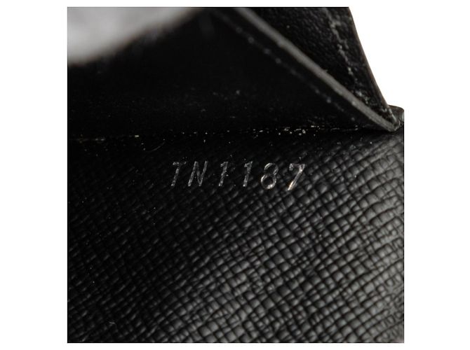 Louis Vuitton Monogram Eclipse Portefeuille Brazza Long Wallet Black - view 7