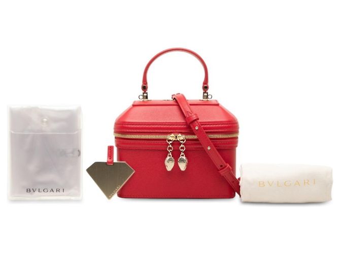Bulgari BVLGARI Serpenti Vanity Bag Rot - Ansicht 7
