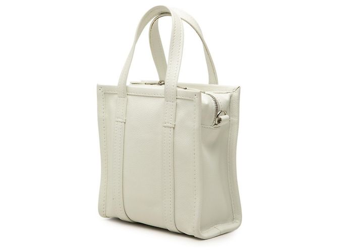 Everyday Borsa Balenciaga Bazaar Shopper XXS Bianco - vista 2