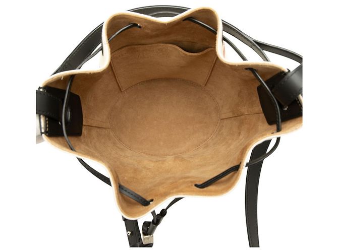 Borsa Loewe Anagram Balloon Nero Multicolore Crudo - vista 4