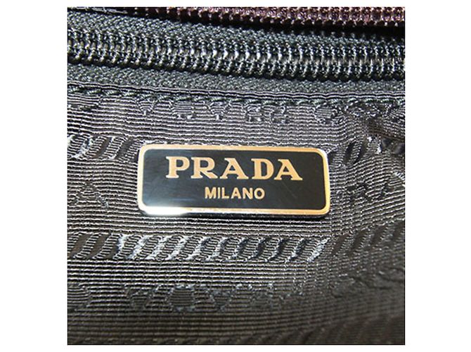 Pouch per borsa Prada in Bordeaux Brown Bordò - vista 4