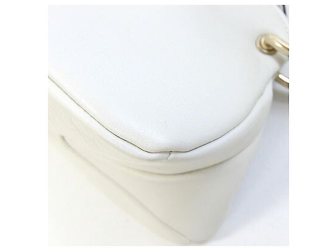Borsa Chloé Juana in pelle eggshell Bianco sporco - vista 5