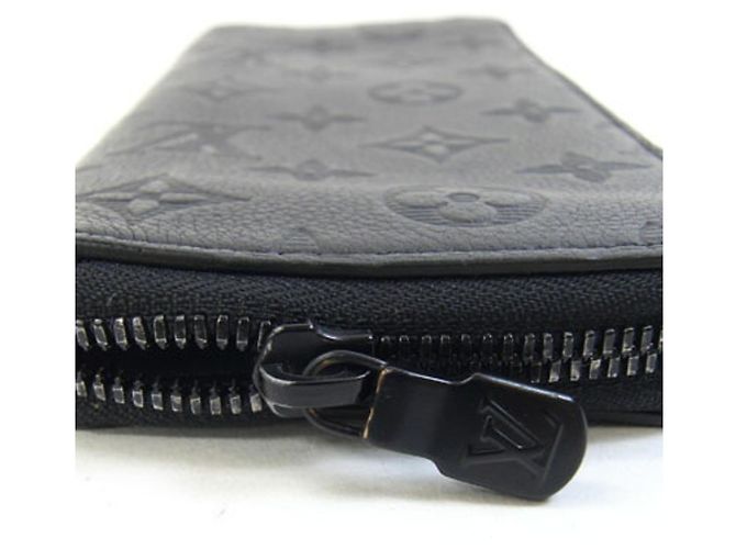 Louis Vuitton Zippy Wallet Vertical Black - view 7