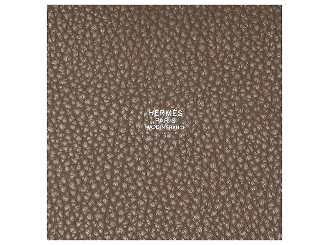 Hermès Hermes Picotin Lock MM Handtasche Taupe - Ansicht 8