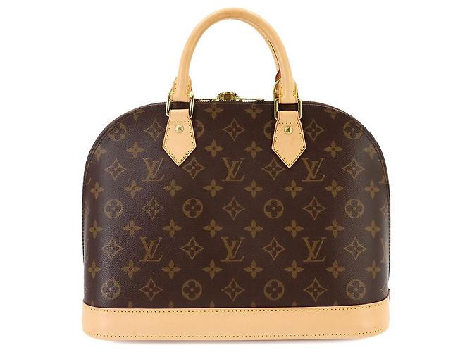 Bolso Louis Vuitton Alma PM Monogram Castaño - vista 3