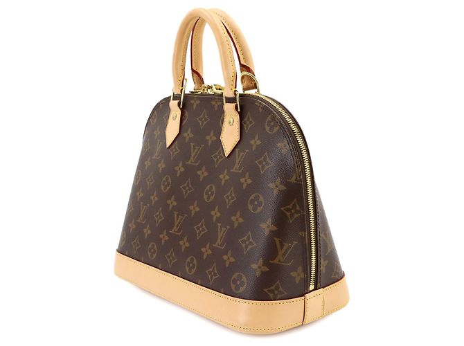 Bolso Louis Vuitton Alma PM Monogram Castaño - vista 4