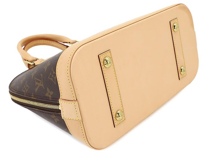 Bolso Louis Vuitton Alma PM Monogram Castaño - vista 5