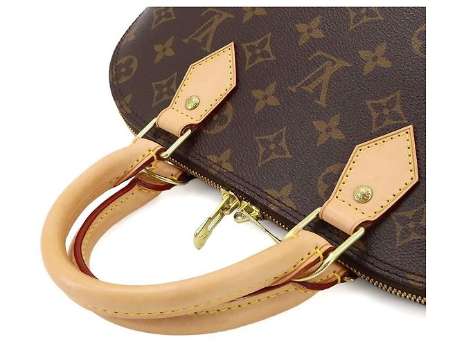 Bolso Louis Vuitton Alma PM Monogram Castaño - vista 6