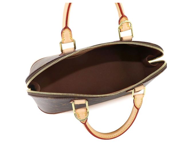 Bolso Louis Vuitton Alma PM Monogram Castaño - vista 7