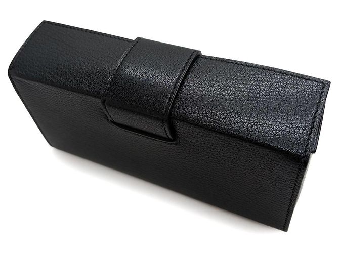 Hermès Borsa a pochette Hermes Neo Medor Nero - vista 9
