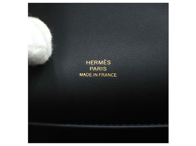 Hermès Borsa Hermes Pochette Kelly Swift Black Nero - vista 8