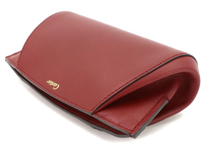 Borsa a mano Cartier C de Clutch Bordò - vista 5