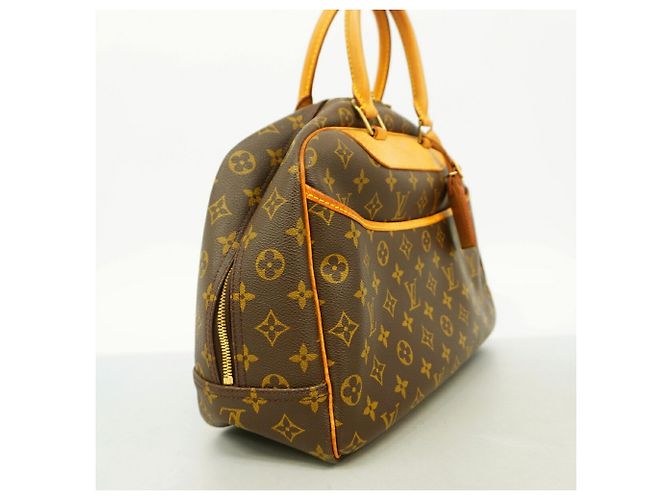 Borsa Louis Vuitton Monogram Deauville Marrone - vista 2