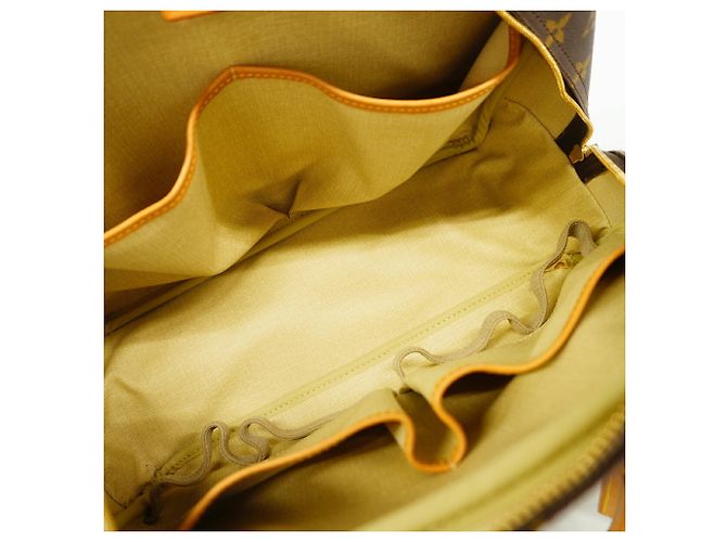 Borsa Louis Vuitton Monogram Deauville Marrone - vista 4