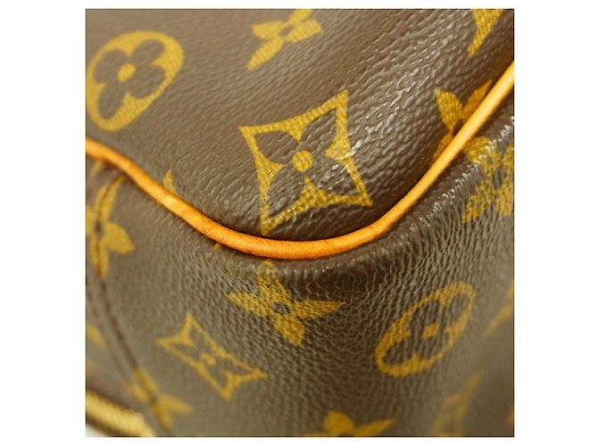 Borsa Louis Vuitton Monogram Deauville Marrone - vista 6