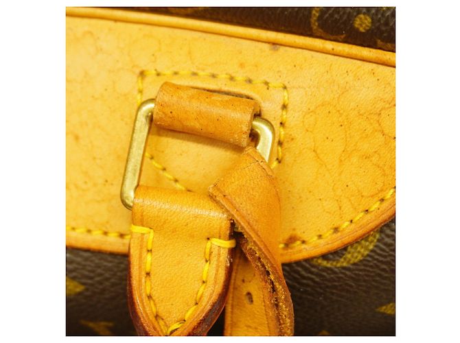 Borsa Louis Vuitton Monogram Deauville Marrone - vista 9